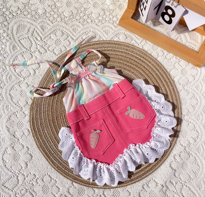 Pink Carrot Pet Dress