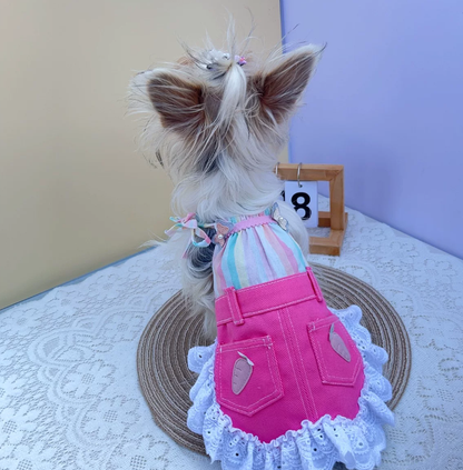 Pink Carrot Pet Dress